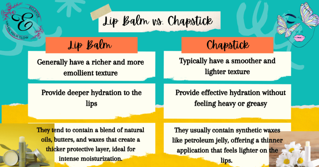 lip balm vs. chapstick