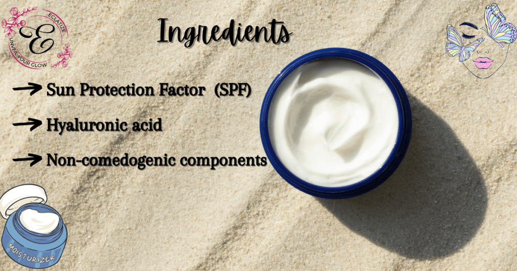 Essential Ingredients in Face Moisturizers
